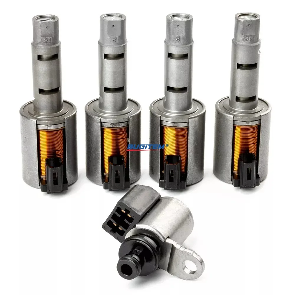 

5PCS/Set RE0F11A JF015E CVT Automatic Transmission Solenoid Kit For Nissan Sentra Versa Chevrolet Spark Suzuki Swift 2012-2015