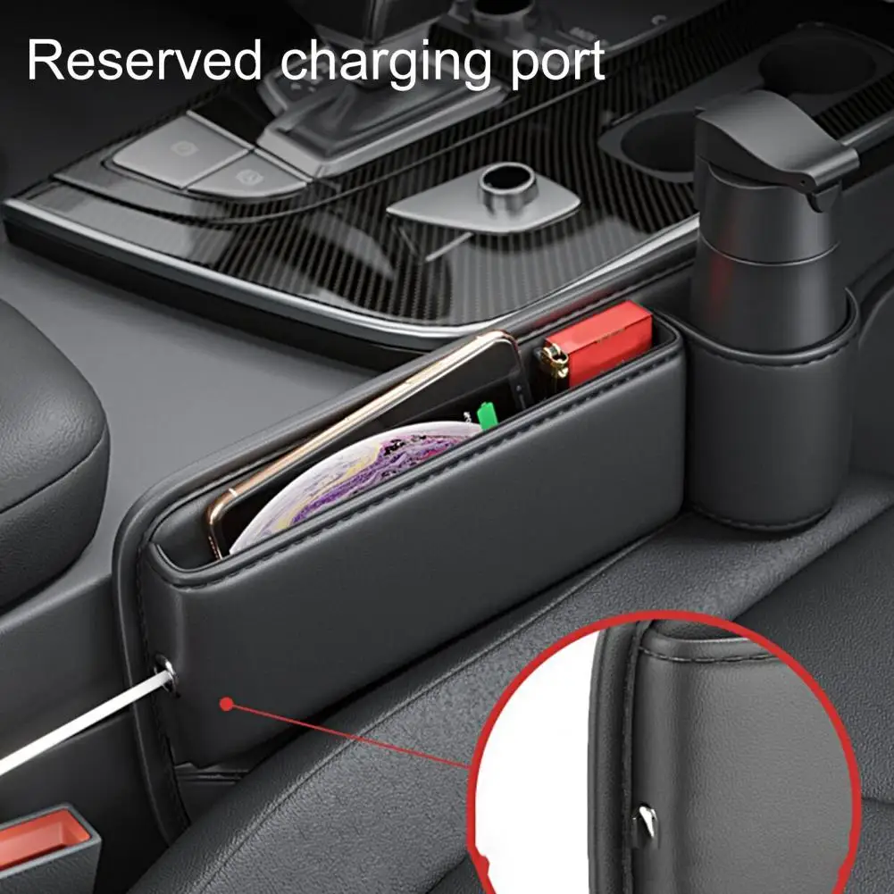 Seat Gap Holder Durable Long Service Life Accessory Multifunction Car Seat Gap Storage Box for Automobile