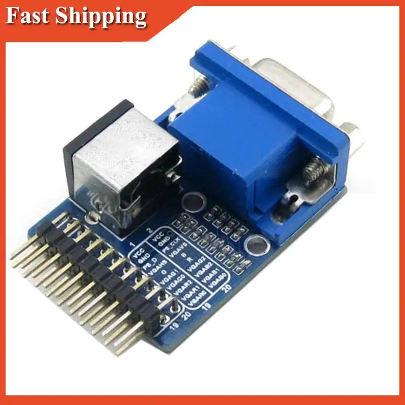 Эффективный модуль VGA к PS2 Тестовый модуль VGA PS2 Плата адаптера Плата разработки