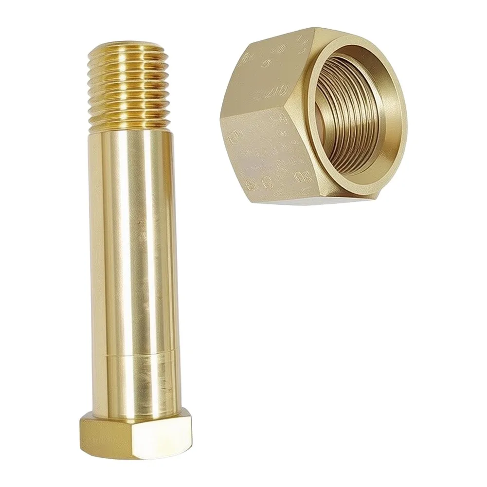 For Workshop Welding Tasks CGA-320 To 1 4 NPT Adapter Leak-proof Gas Fitting Brass Welding Adapter Total Length 60mm