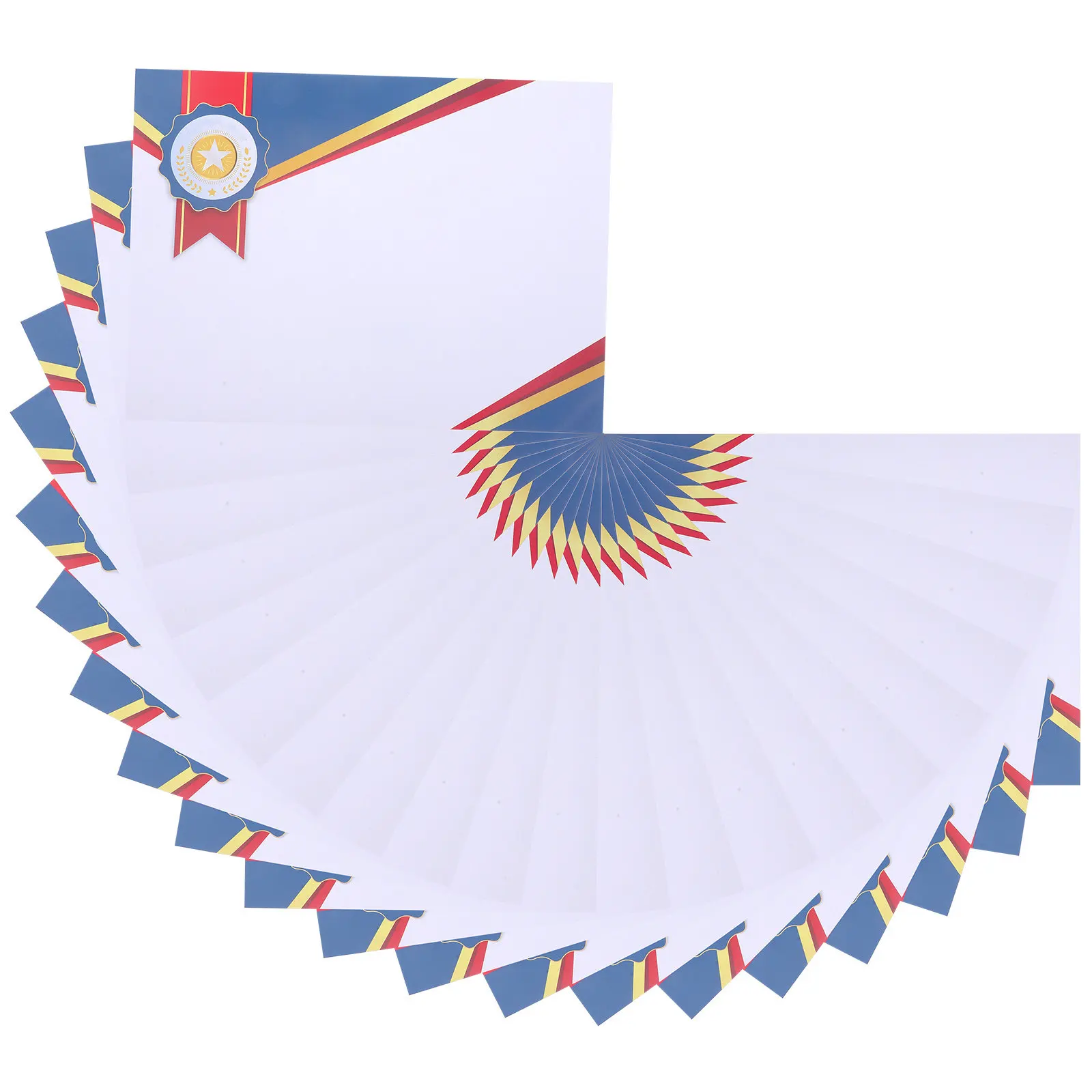 

Certificate Paper Diploma Blank Printable Liner For Award Honor Academic Completion Business Gift Inner