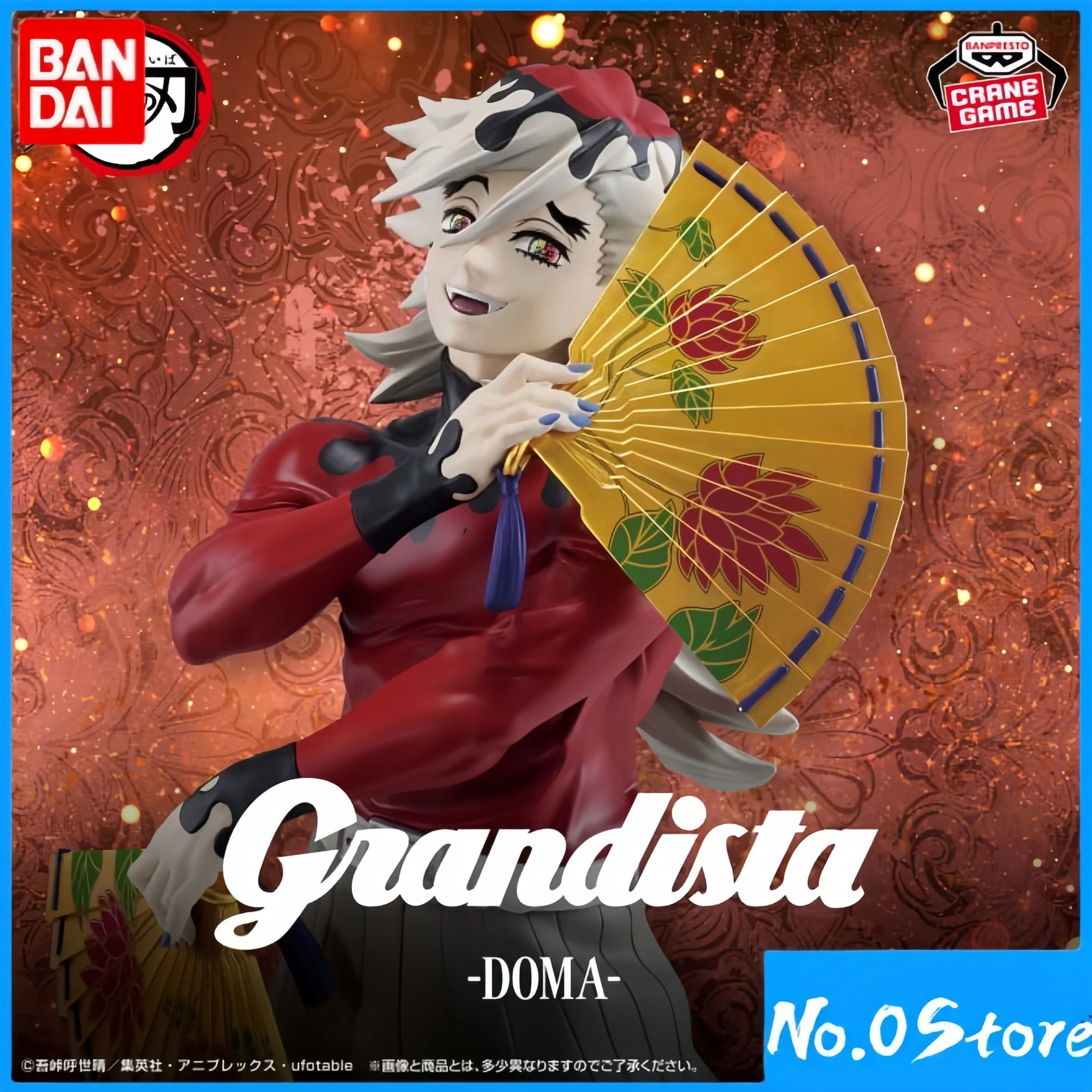 

% подлинная фигурка Bandai Banpresto Demon Slayer Grandista Doma, стоячая фигурка, коллекции моделей, украшения, подарок, оригинальный ПВХ