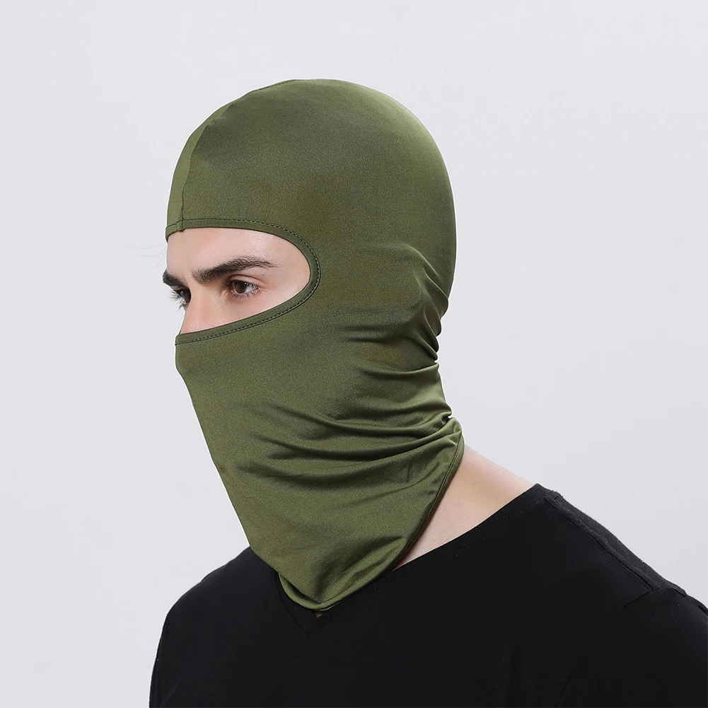 Outdoor Balaclava Hood Motorcycle Bandana Cycling Hunting Hat UV Protection Full Face Scarf Mask Bicycle Cap Mask Cycling Equipm