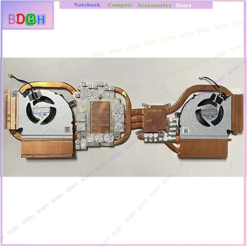For MSI Vector GP78HX 13VI MS-17S1 4090 CPU GPU Cooling Fan with Heatsink
