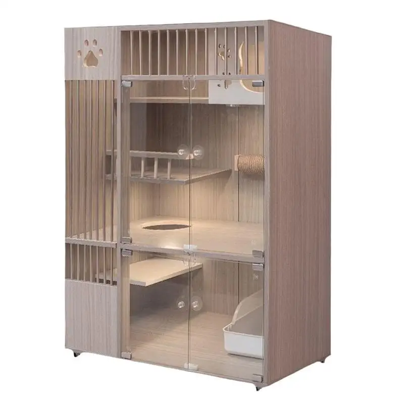 

Household cat villa indoor cat house cat nest cabinet waterproof pet nest