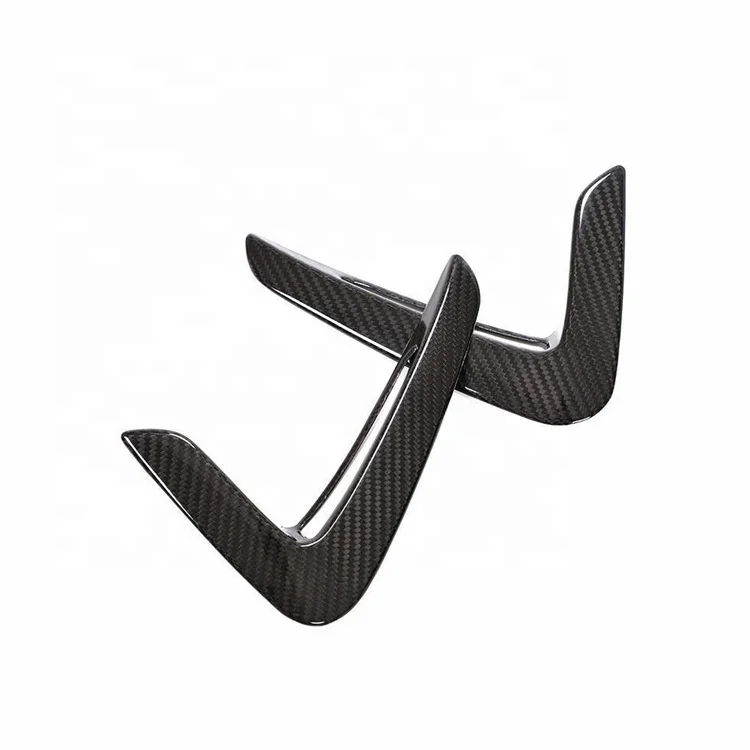 Carbon Fiber Front Side Decorative Trim for BMW 4 Series F32 F33 F36 Carbon Car Exterior Accessories 5