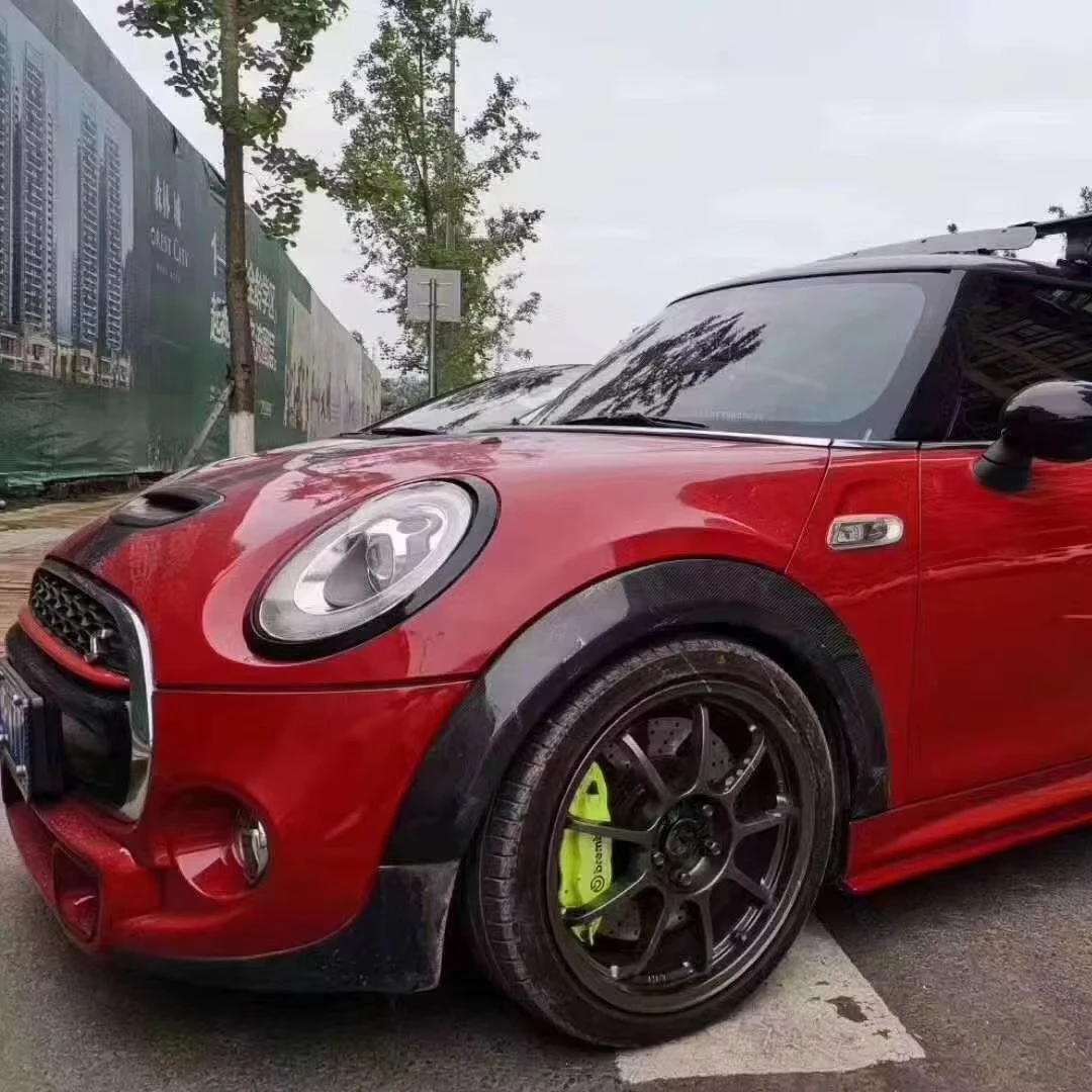 Car Accessories Wheel Arch Eyebrow Cover Carbon Fiber Fender Flare for Mini Cooper F54 F55 F56 F57 2022 - view 4