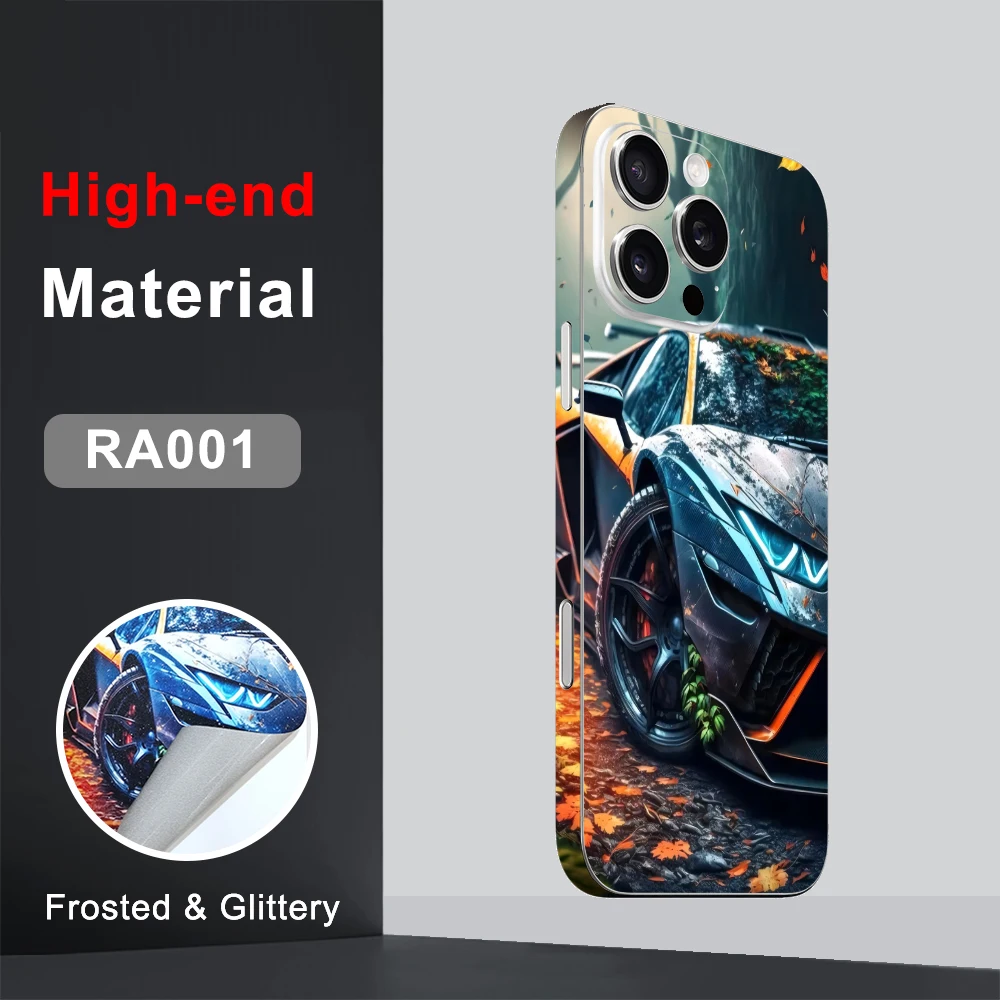 CASEKiTTY Skin For iPhone 16 Pro Max Sticker 16 Pro Back Film 16 Plus Protective Decal Wrap Side Frame Back Screen Protector