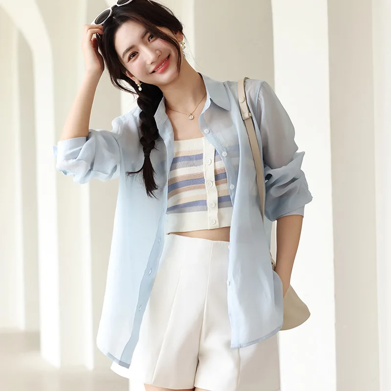 

Spring and Summer Women's Sunscreen Clothes Cardigan