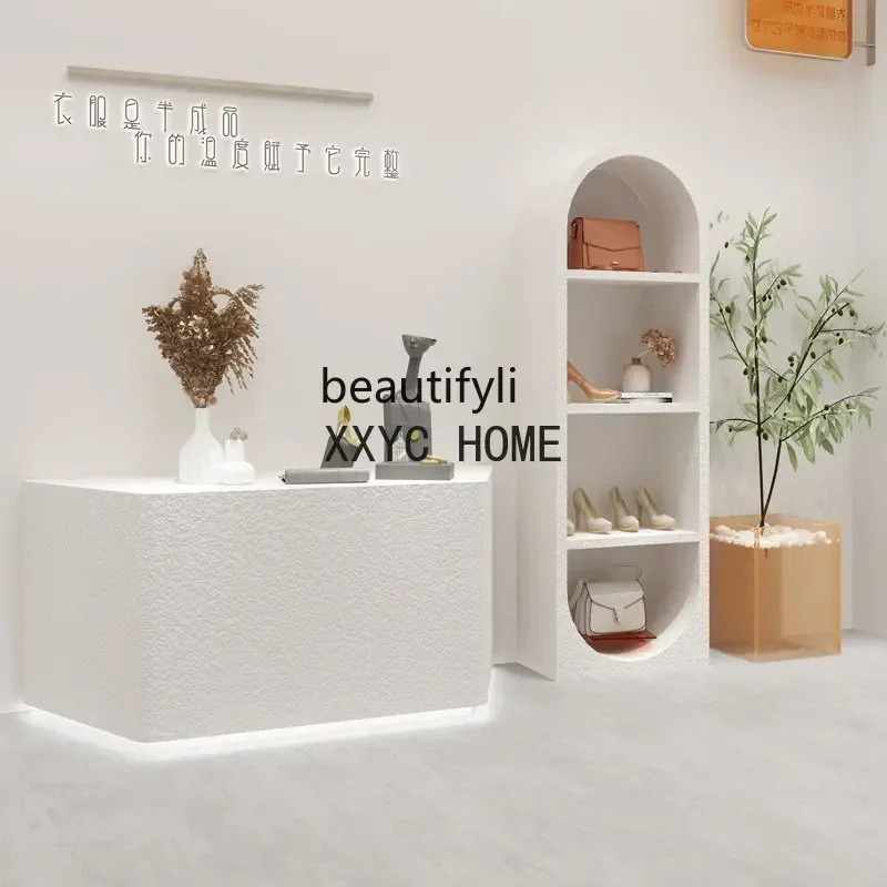 

Clothing Store Shoe Bag Display Stand Shoe Store Multi-Functional Product Shelf Booth Display Stand Zhongdao Platform