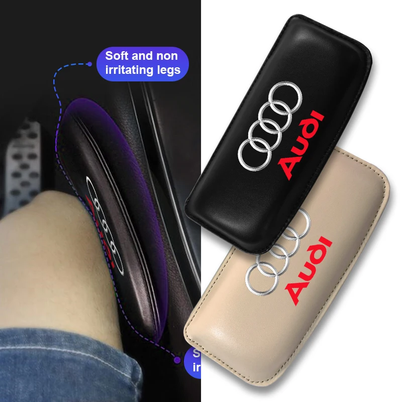 

Car Knee Pad Interior Pillow pad Comfortable Cushion Memory Headrest For Audi 8P 8V 8L C6 C5 C7 4F A3 A4 A5 A6 A7 A8 TT Q3 Q5