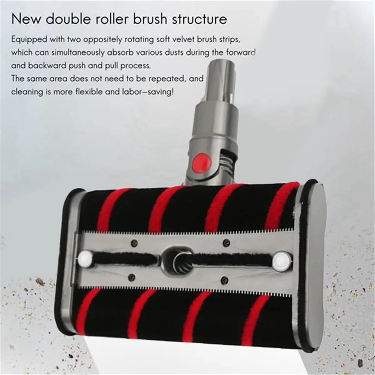 

Сменная электрическая насадка-щетка для пола с HEPA-фильтром для микро-пылесоса SV21, насадка-валик для чистки [mriae Parts]