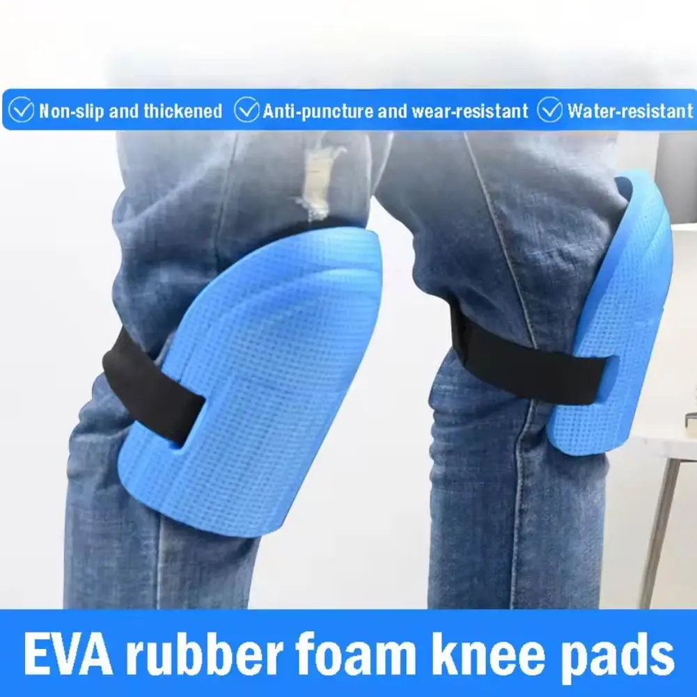 1Pair EVA Foam Knee Pad Protective Working Soft Padding Workplace Safety Self Protection Sport Kneepad for Gardening Cleaning