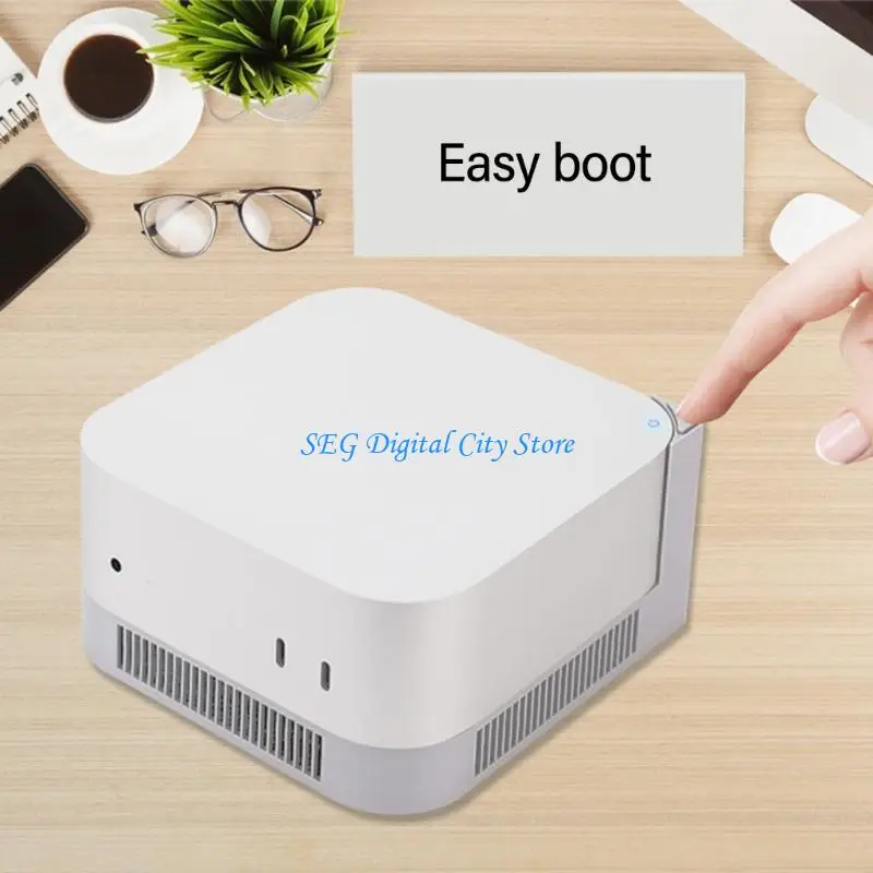 

U75B Desktop Stand for Mini4 Offering Easy Power Access and Superior Heat Managemen