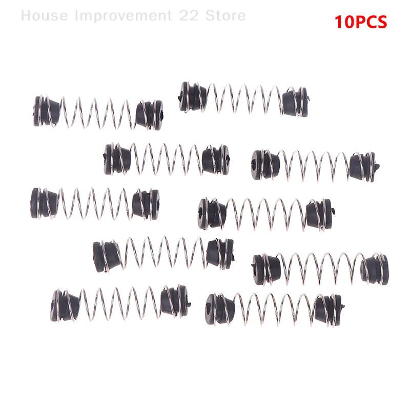 

10pcs Precision Pruning Shears Spring Replacement With Rubber Base, Contemporary Style Lawn & Garden Tool Accessories