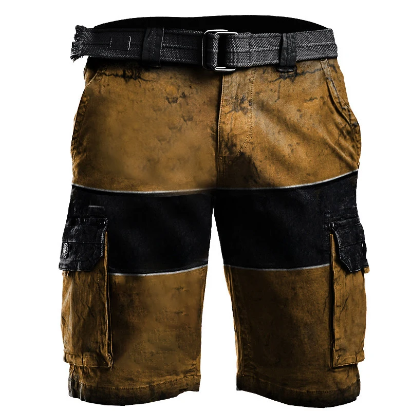 Shorts de plage décontractés College en 3D pour hommes, pantalons de survêtement, shorts de rue, mode chaude