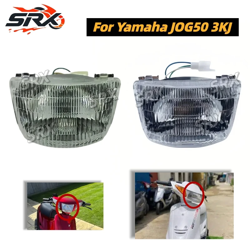 Motorcycle Scooter Headlight assembly Headlamp Head Lamp For Yamaha JOG50 JOG 50 ZR 3YK 3YJ 3KJ 50cc