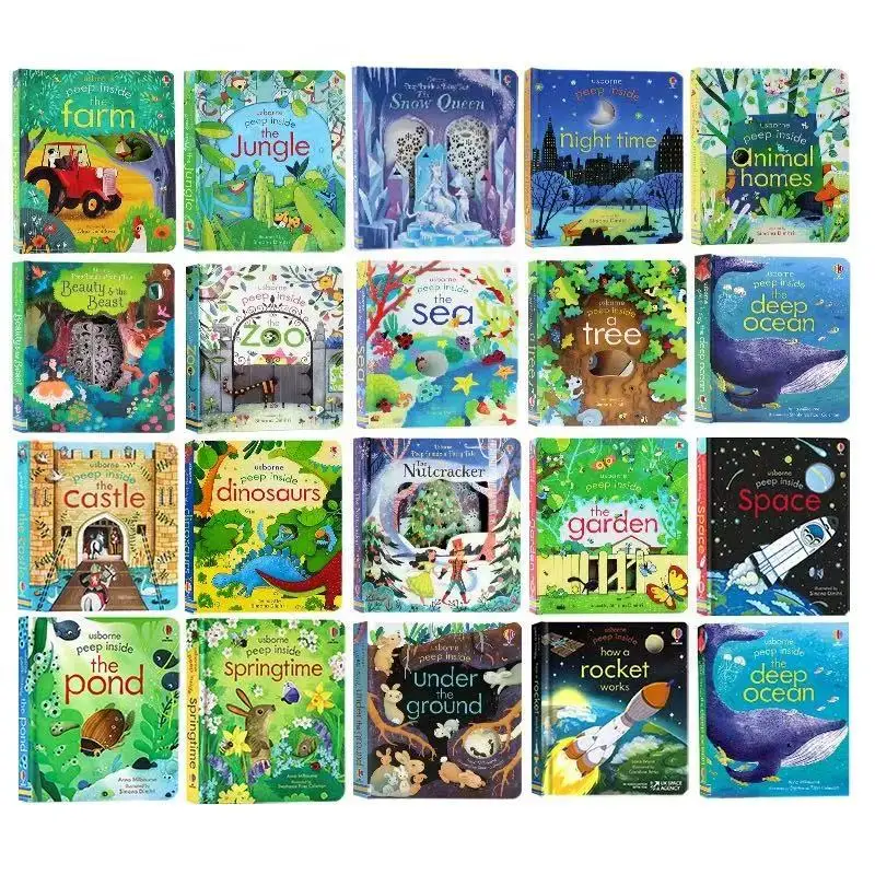 

Английское оригинальное издание серии "Peep Inside" дырокол, английская книга