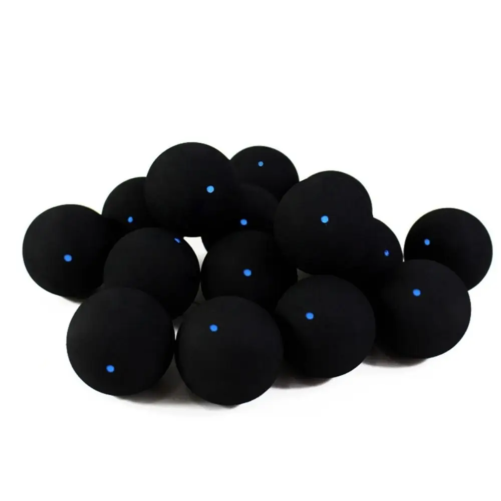 Red Blue Dots Squash Balls Yellow Point Speed Training Squash Racquet Balls 39mm Fast Speed Single Dot Squash Ball Beginner
