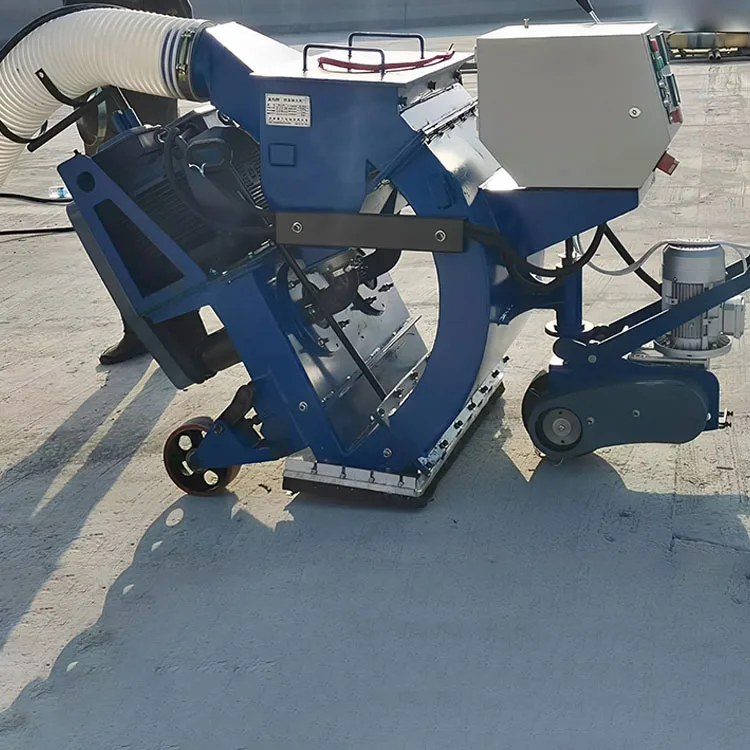 Factory Direct Surface Shot Blasting Machine for Road Concrete Bridge Deck Roughening 10kW 1 Year Warranty