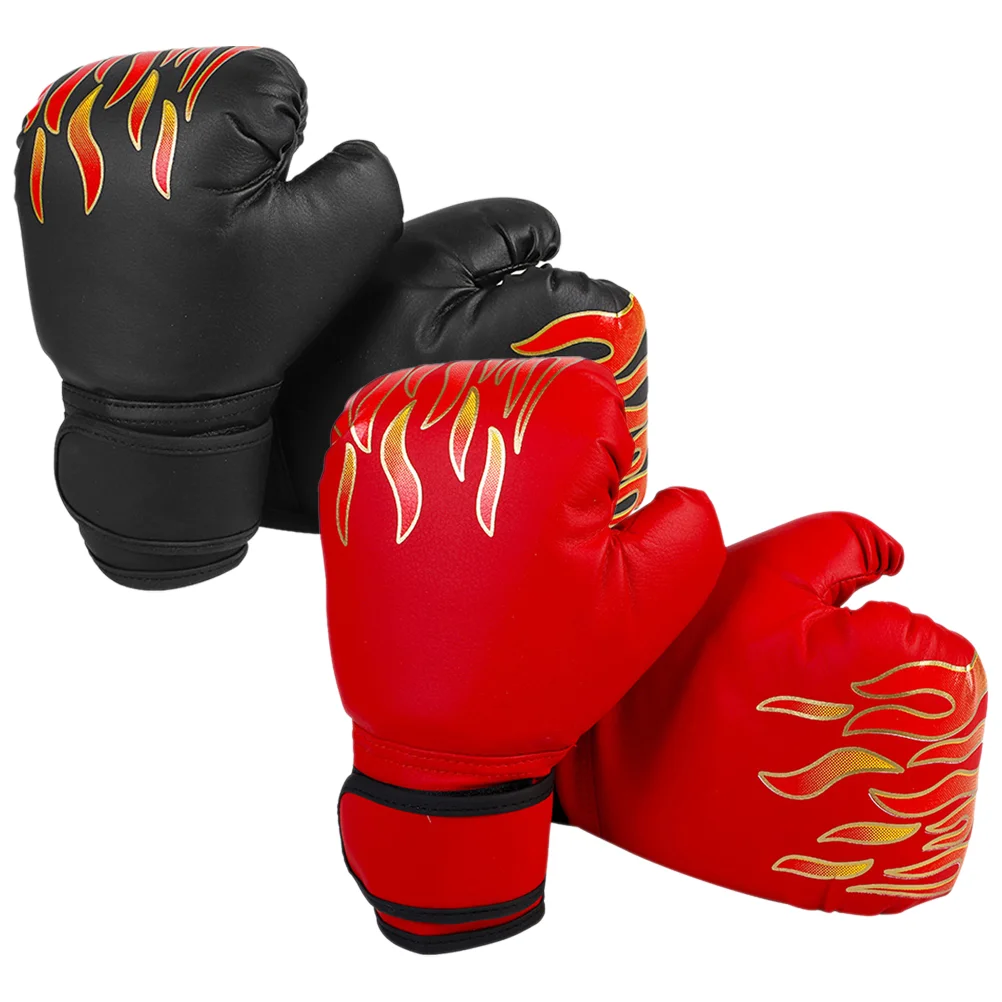 

2 Pairs Children's Boxing Gloves Toddler Punching Aldult Portable Kickboxing Sparring for Training Eva Kids