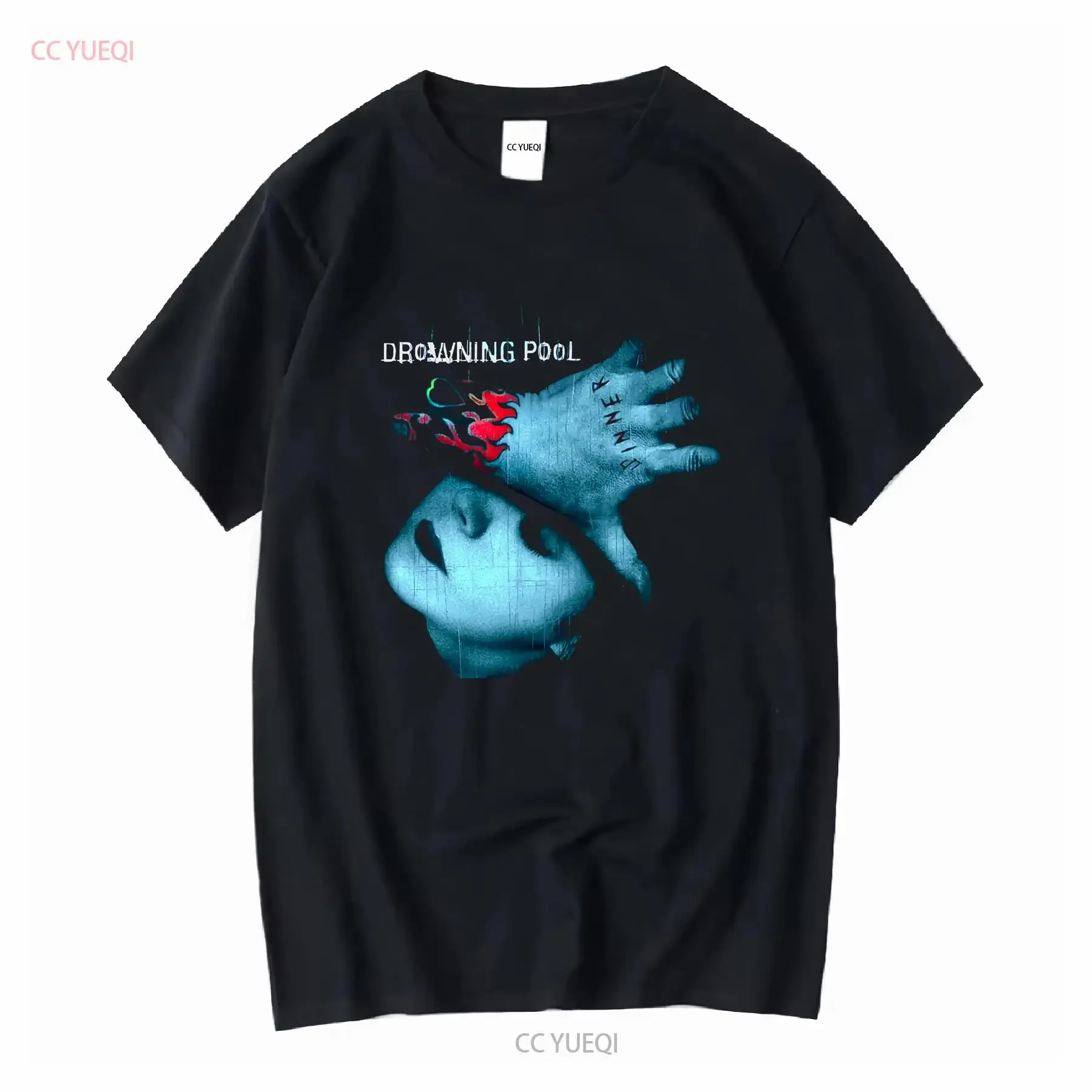 Malice Mizer Drowning Pool T shirt Cotton Classic All Sizes T252 vintage Washed homme Top For Everyday Wear Versatile Soft