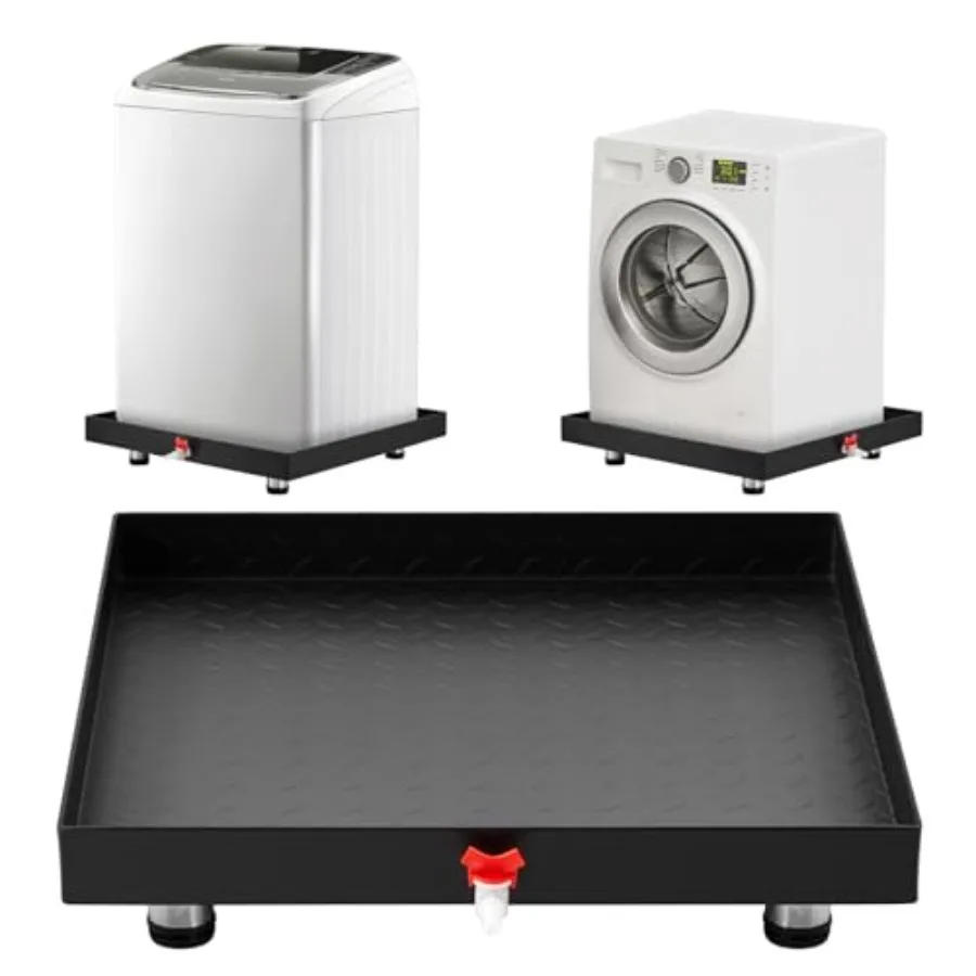 2 مللي متر الكربون الصلب التيار المتناوب استنزاف عموم مع ثقب الصرف لتطبيقات سخان المياه وغسالة 27x25 بوصة أسود محكم بالتنقيط صينية مع #3