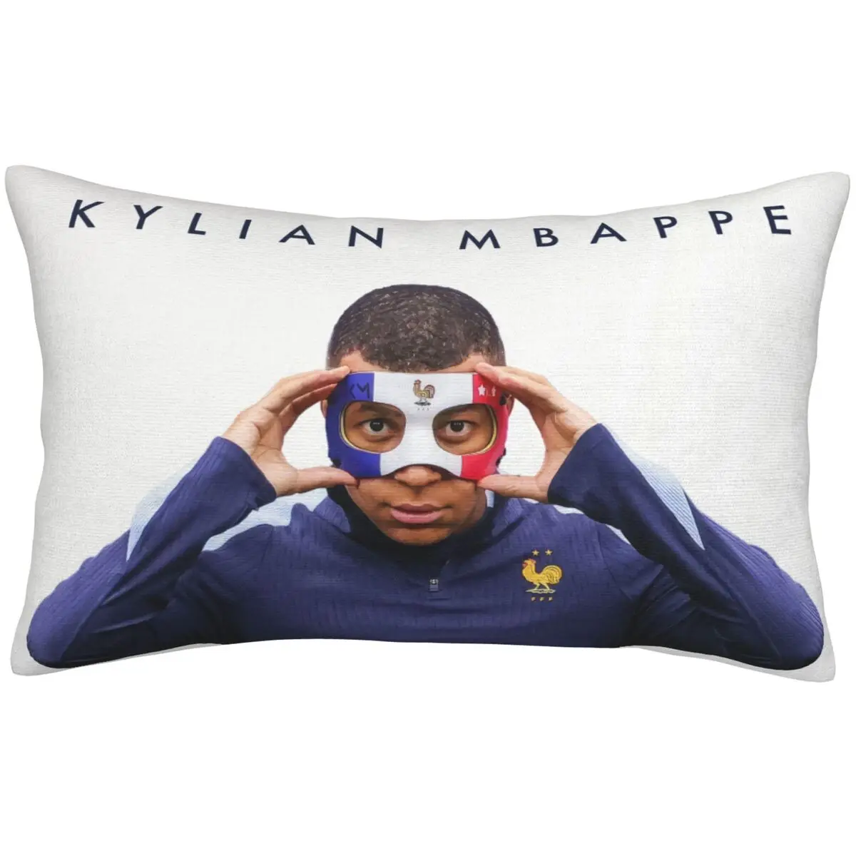 Football KM M-Mbappes Pillowcases Reversible Bedding for Kid Adult Soccer Double Sided Pillow Covers For Bedroom