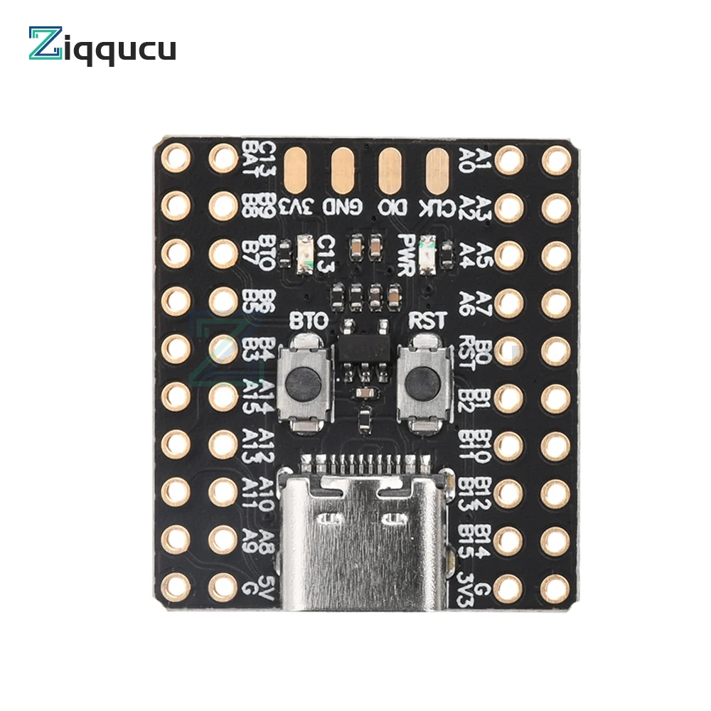 STM32F103C6T6A STM32F103C8T6 CH32V103C8T6 Mini Microcontroller Development Board ARM Architecture Minimum System Board Type-C