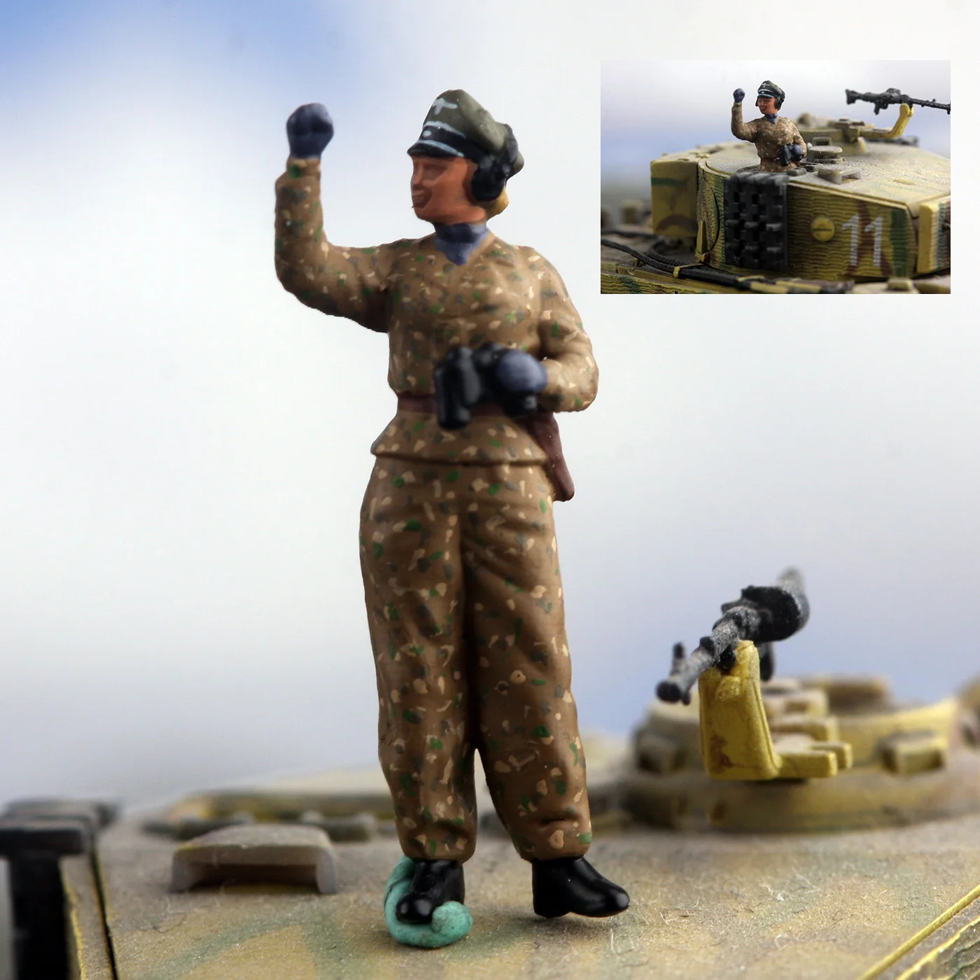 

1:72 Scale Resin German Female Tank Driver 1-person Scene Accessory Model Adult Toys Classics Gifts Souvenir Static Display