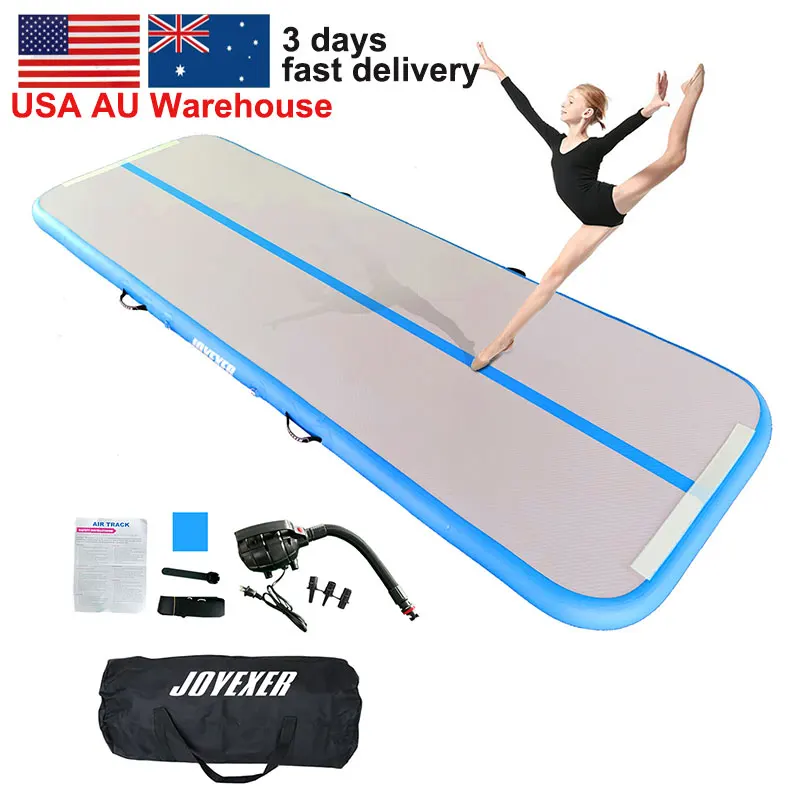 

6.6ft 10ft 13ft 16ft 20ft 30ft 40ft Cheap Inflatable Airtrack Equipment Tumbling Gym Mat Air Track For Gymnastics