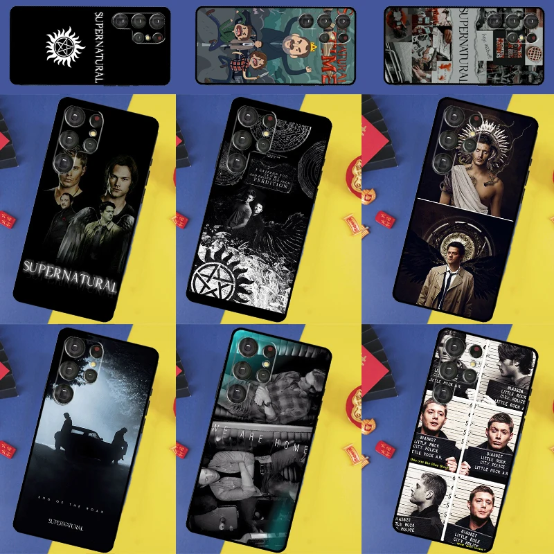 Sobrenatural spn dean sam caso de telefone para samsung galaxy s25 ultra s9 s10 s20 s21 s22 plus s23 fe s24 ultra capa traseira