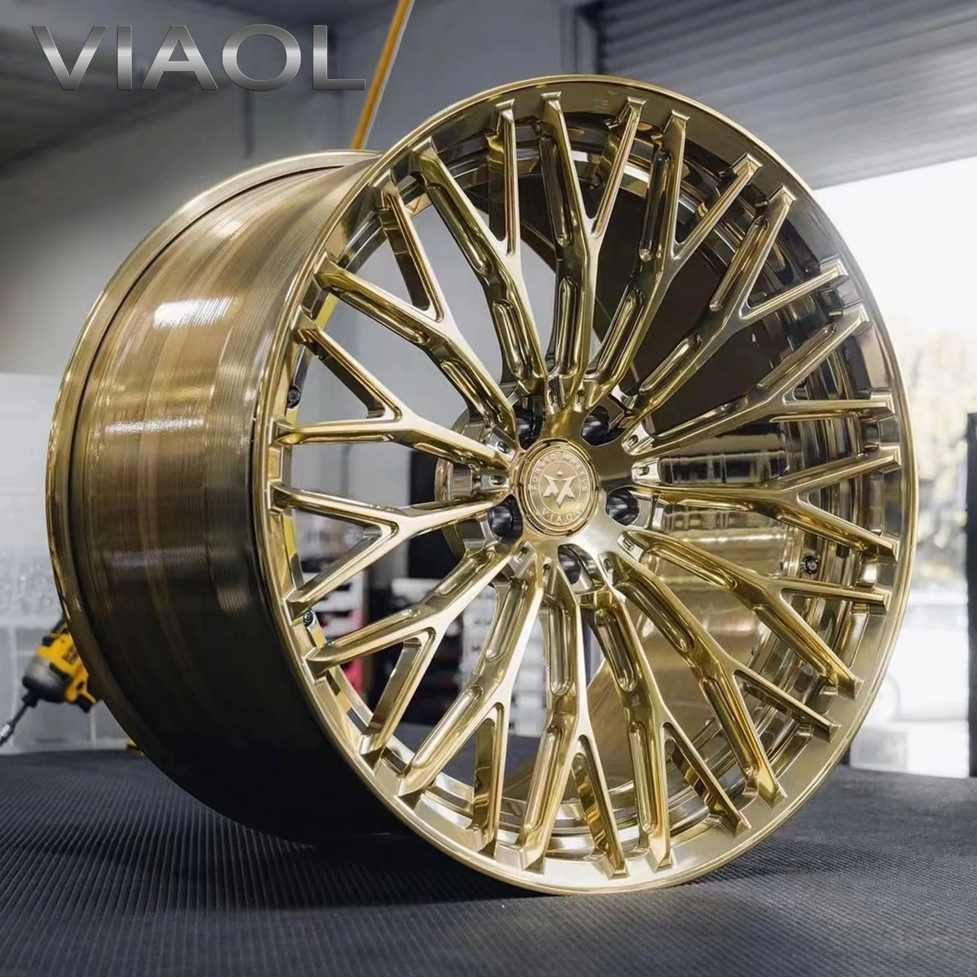Viaol Custom Forged  Wheel 19 20 21 22 23 Inch  Brush Polish Chrome Alloy Wheels Rim for G30 G11 G05 5 6 7 8 Series X5 X6 X7 M3