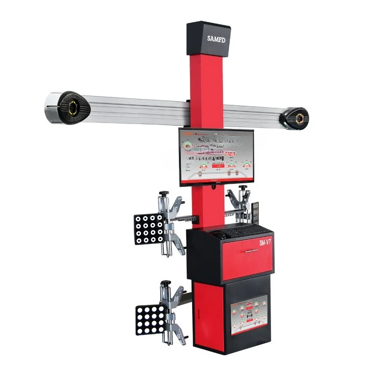 3D four-wheel aligner equipment, a full set of four-wheel aligners, Kizo large shear four-column lift