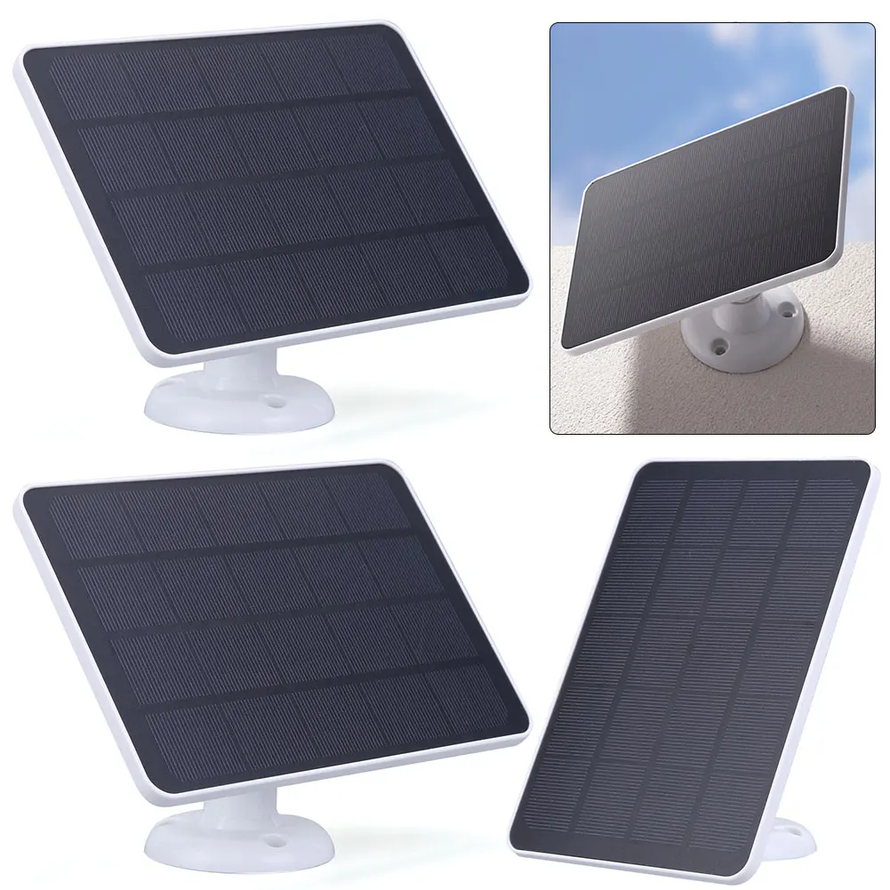 3Pcs 20W Solar Panel Charger Kit IP65 for Ring Spotlight Camera/Ring Stick Up Camera