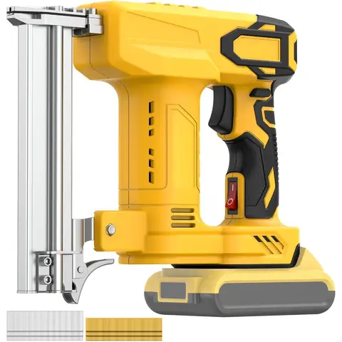 18 गेज कॉर्डलेस ब्रैड नेलर, डेवॉल्ट 20V बैटरी के साथ संगत (शामिल नहीं), इलेक्ट्रिक नेल गन/स्टेपल गन बैटरी से संचालित 10 best sales इलेक्ट्रिक नेल गन - №3