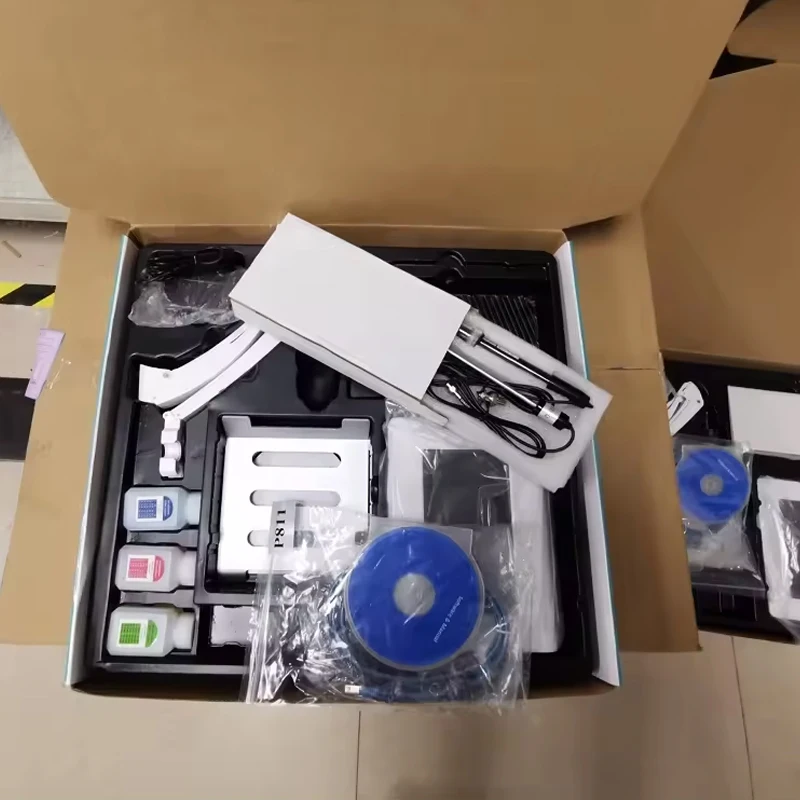 WEIAI محلل جودة المياه الفوق مقياس درجة الحموضة مختبر أيون متر ISE متر H/Na/K/Ag/NH4/Ca/Cu/Pb/Mg/Cl/F/NO3/CN/BF4/Br/I اختبار أيون