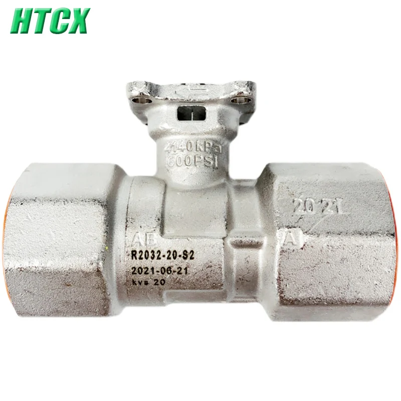 New Electric two-way threaded regulating ball valve DN32  R2032-10-S2 R2032-20-S2