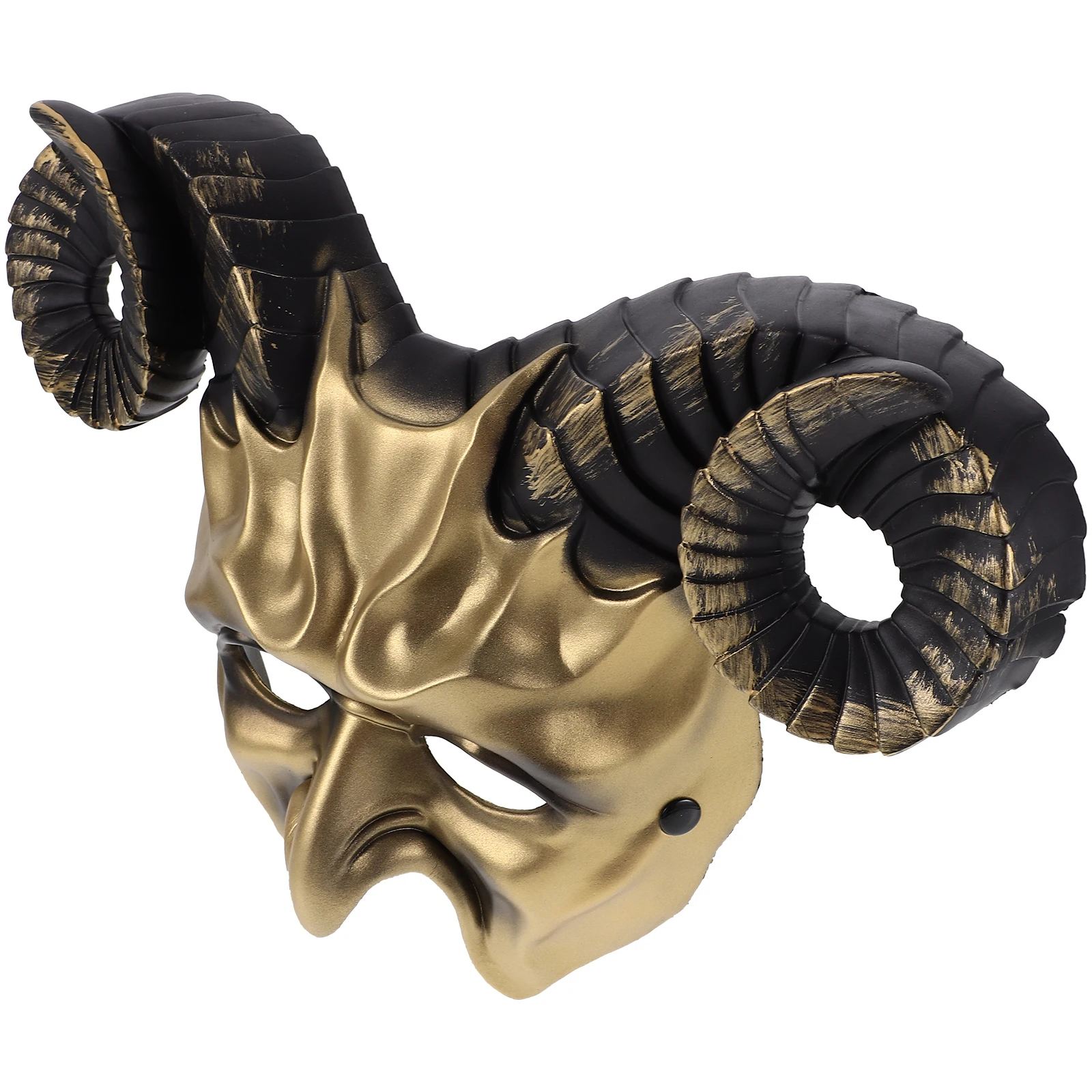 

Horn Mask Animal Cosplay Costume for Men Masquerade Accessory Carnival Party Head Halloween Creepy Masks