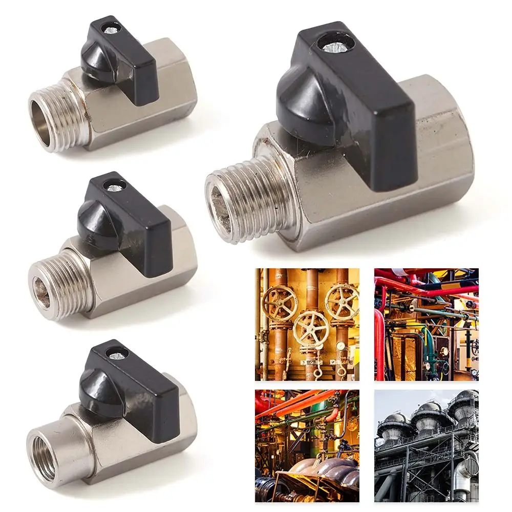 

1Pcs BSP Male To Female Ball Valve Carbon Steel Water Gas Oil Air Compressor Valves Mini 1/8" 1/4" 3/8" 1/2" Threaded