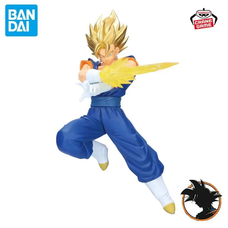 Oryginalne figurki Bandai Banpresto Dokkan Battle 10th Anniversary Super Vegito, figurki akcji anime z PVC, zabawki dla dzieci, juguetes, prezenty