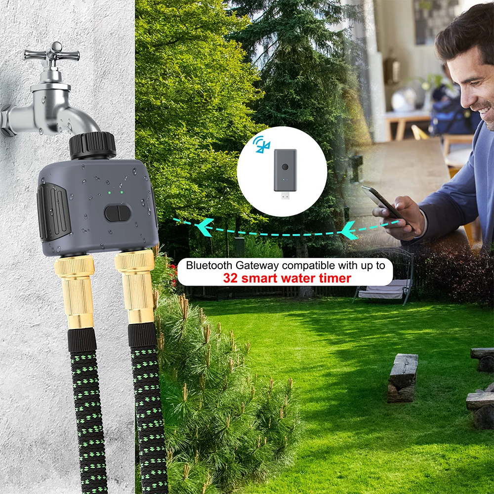 Tuya Zigbee WIFI Sulama Zamanl - Smart Garden Zigbee incelemesi ve fiyatı