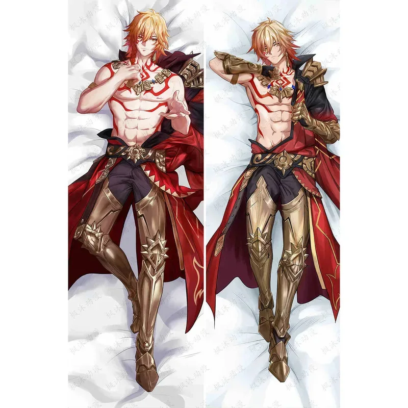 Honkai Star Rail Mydei Cosplay Dakimakura funda para almohada disfraz Anime Mydeimos Otaku funda de almohada HD de cuerpo completo