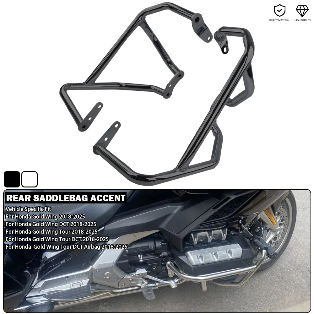 

Engine Guard Crash Protection Bar Fairing Bumper Falling Protector Fits For Honda Gold Wing 1800 F6B Goldwing GL1800 2018-2025