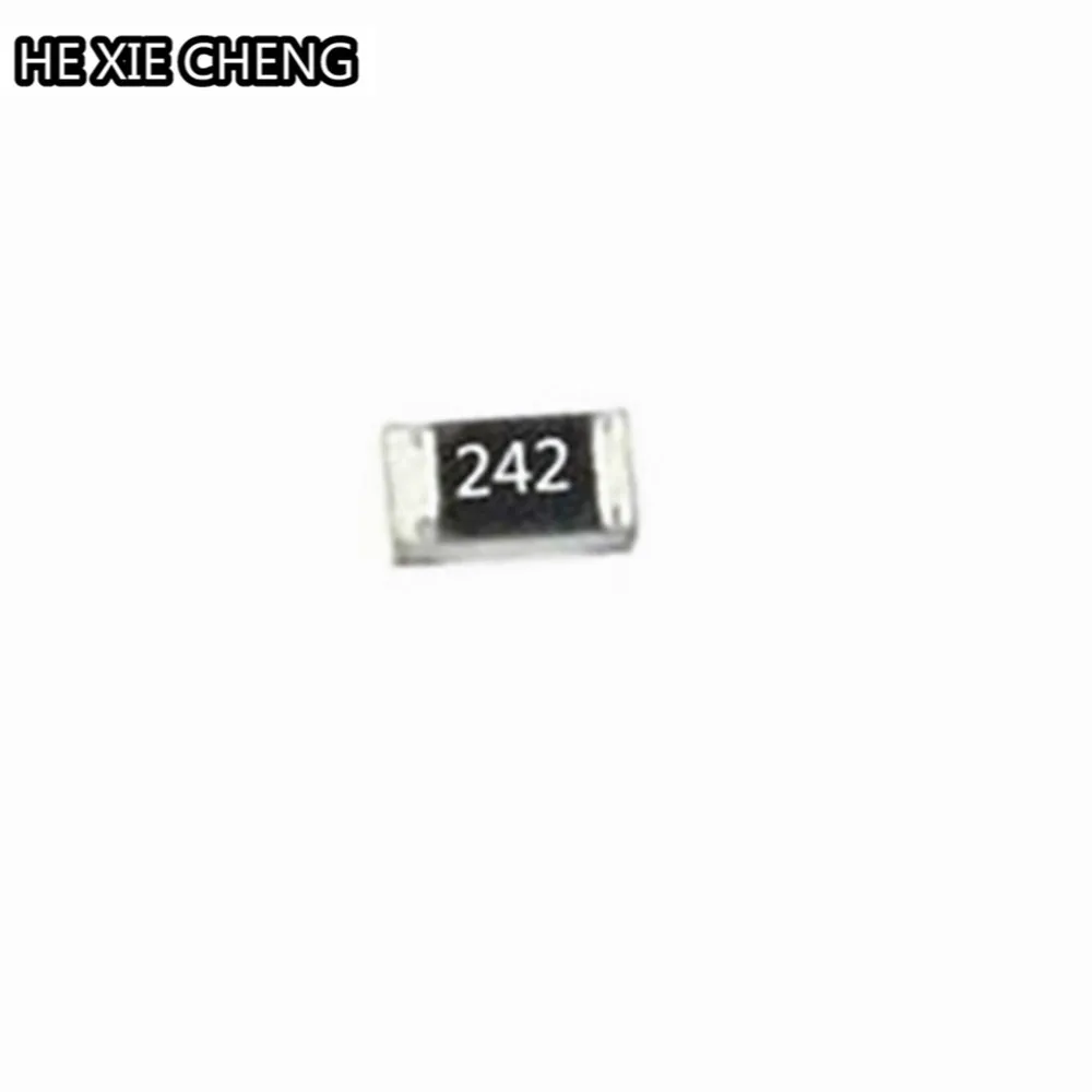 100pcs 0603 SMD Resistor 2.4K ohm 2.4KR 242 5% 1/10W