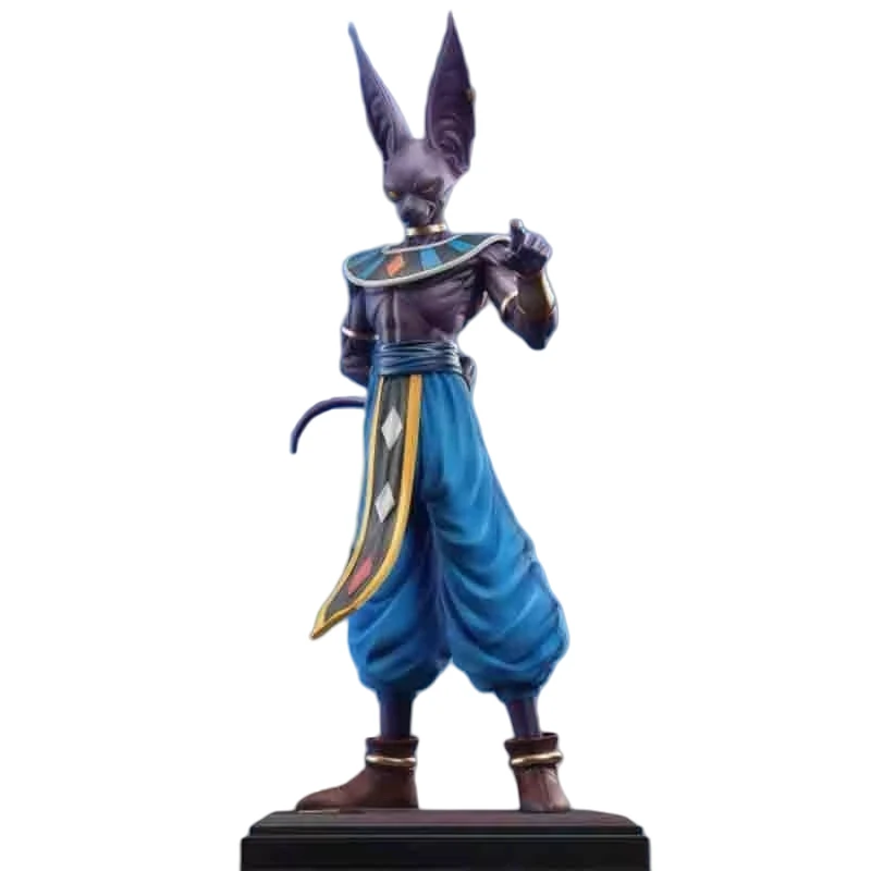

Новая популярная статуя Jt Dragon Ball Beerus, фигурки героев 53 см, разрушение Бога, аниме, периферийные устройства, художественные игровые украшения, подарки