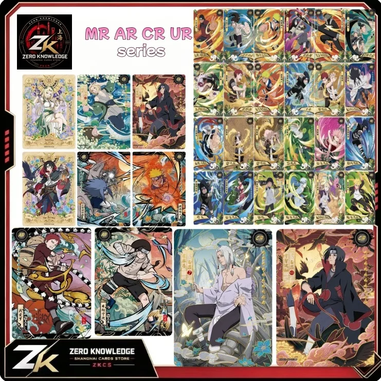 KAYOU Naruto Soldier Chapter 9 CR Uchiha Itachi AR Jun Maru MR Tsunade Card Single Sale UR Card Collection Toy Gifts