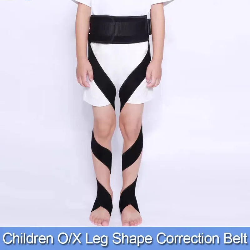 Adjustable Kids Bow Type Leg Correction Belt-O/X Leg Orthotics Brace-For Knee Valgus  Knee Varus Legs Correction Belt