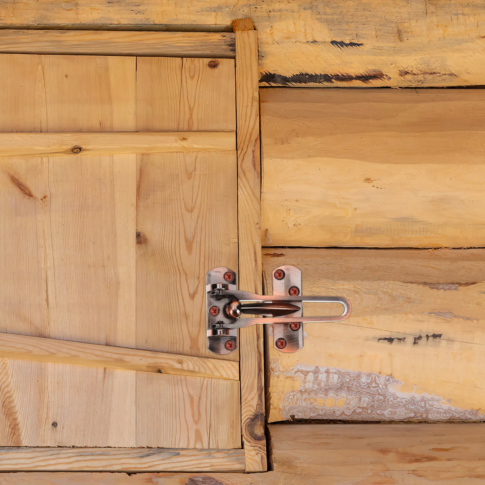 

Замок-планка для распашных дверей из цинкового сплава, усиленный, для входных дверей, французских дверей, отелей, домов, защитный засов