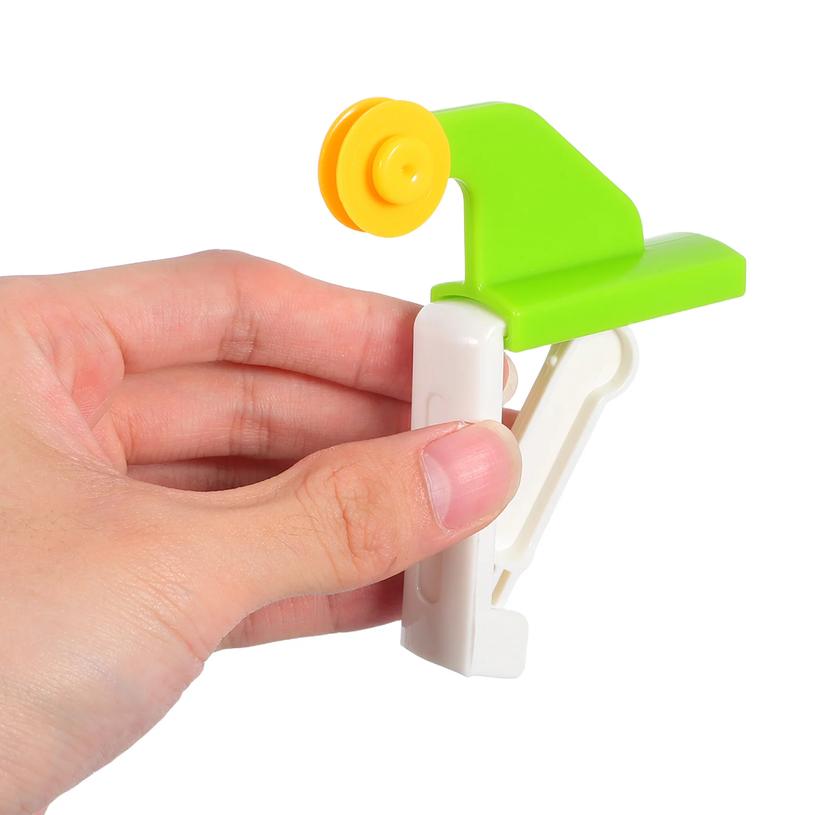 

2 set Kids Mechanical System Table Clamp Fixed Blocks For Physics Experiments Science Learning Cable Pulley Wheel - Corner